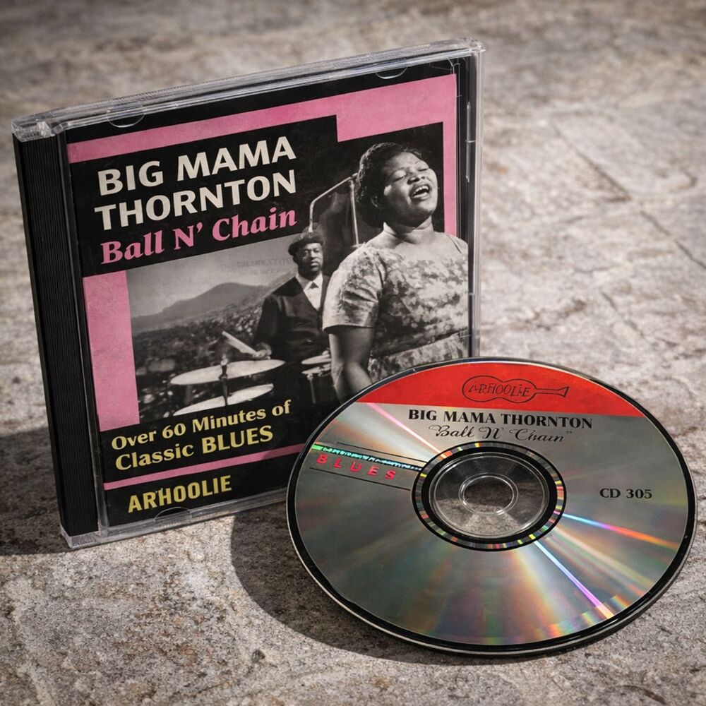 Big Mama Thornton Ball N Chain CD Arhoolie Blues Hound Dog Original Recording